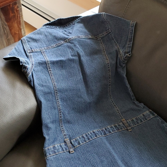 Tommy Hilfiger Denim Dress (Girls Size 16) - Picture 3 of 4